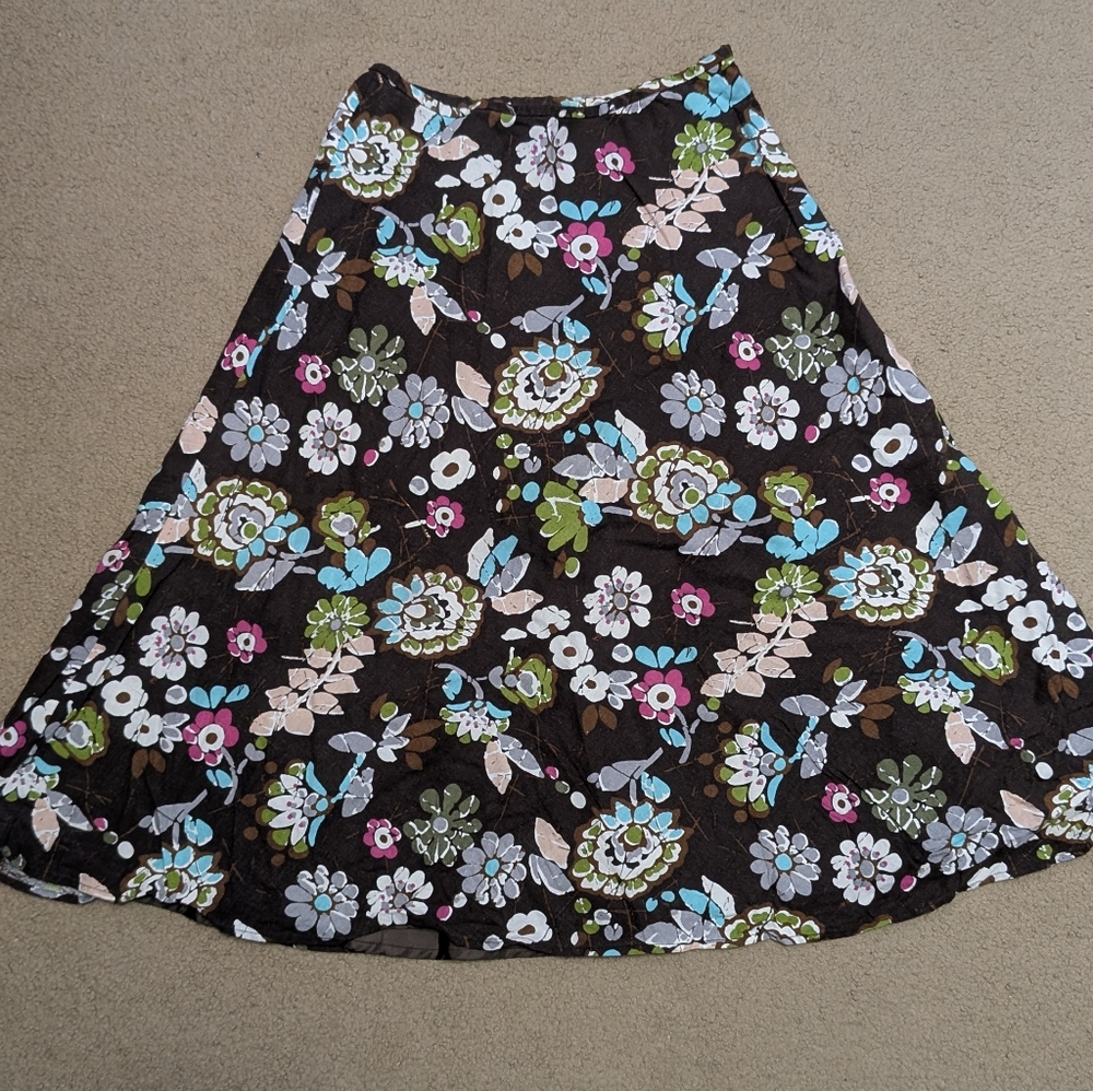 Christopher & Banks floral skirt